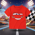 Premium Cotton  T-Shirt for Baby & Kids – Red Cars Movie DTR1