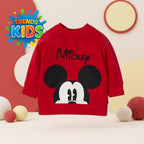 Baby  Kids Girls; Premium Winter Red  Sweatshirt