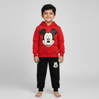 Carton Red and Black Set Hooded Kids Boys & Girls  Hoodie and  Jogger