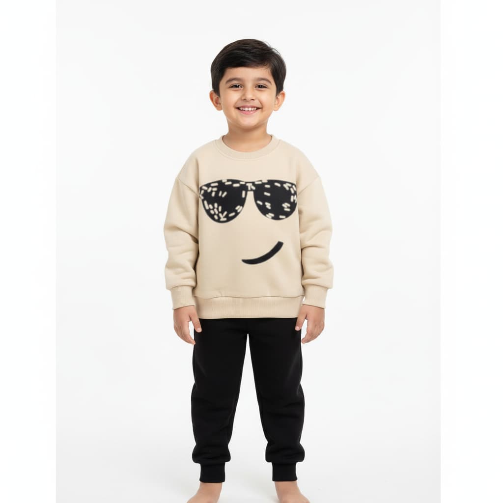 Sunglass Sweater And Trousers Two-Piece Sets  Kids Boys & Girls