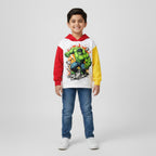 Hulk Body Builders Kids Hooded