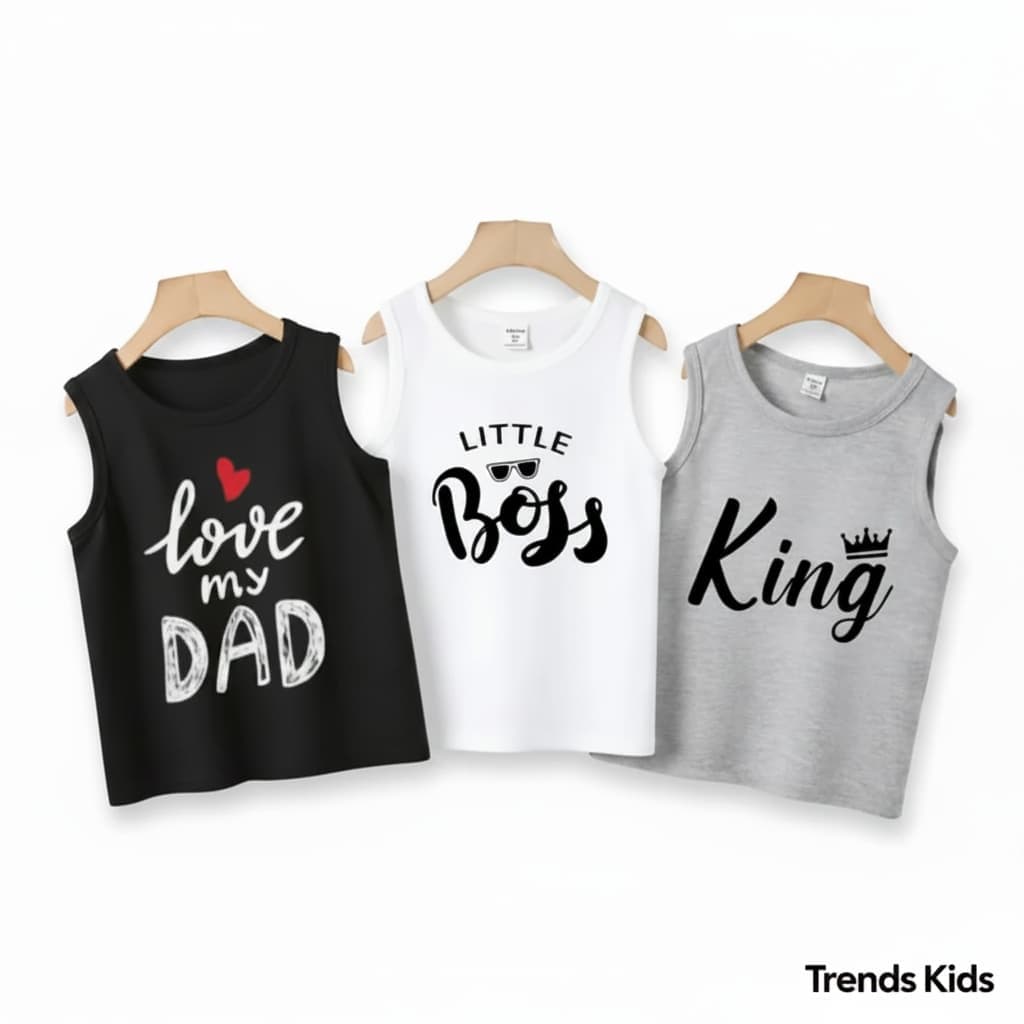 Kids Summer Tank Tops – Family Love Edition | TT3C-FAMILY-MIX