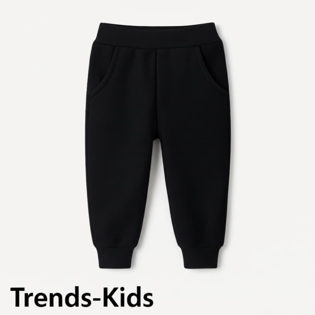 Black Joggers Pants Kids Boys & Girls