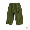 Olive Color Cargo Pants – Style Mobile Pockets | Trends-Kids (Copy)
