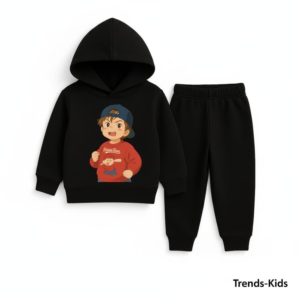 Kids Hooded touser  Boys & Girls Two-Piece Sets