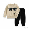 Sunglass Sweater And Trousers Two-Piece Sets  Kids Boys & Girls