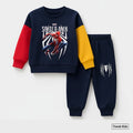 Spider Kids Set – Sweatshirt &amp; Jogger Two-Piece Outfit