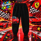 Sports Car Black Jogger  – Winter Warm Soft Pants