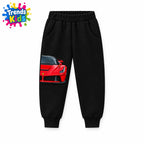 Sports Car Black Jogger  – Winter Warm Soft Pants