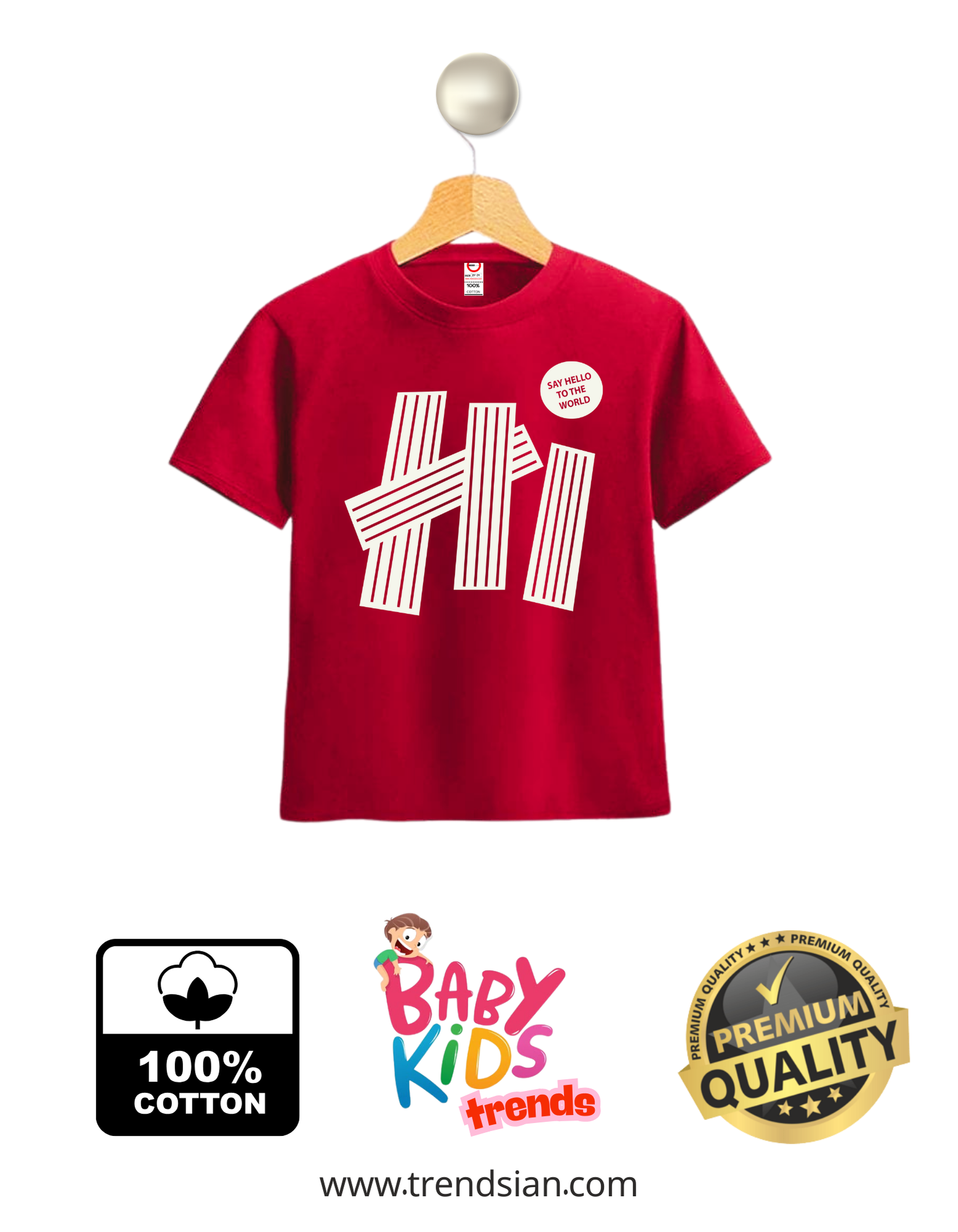 Hi Baby & Kids Premium T-Shirts
