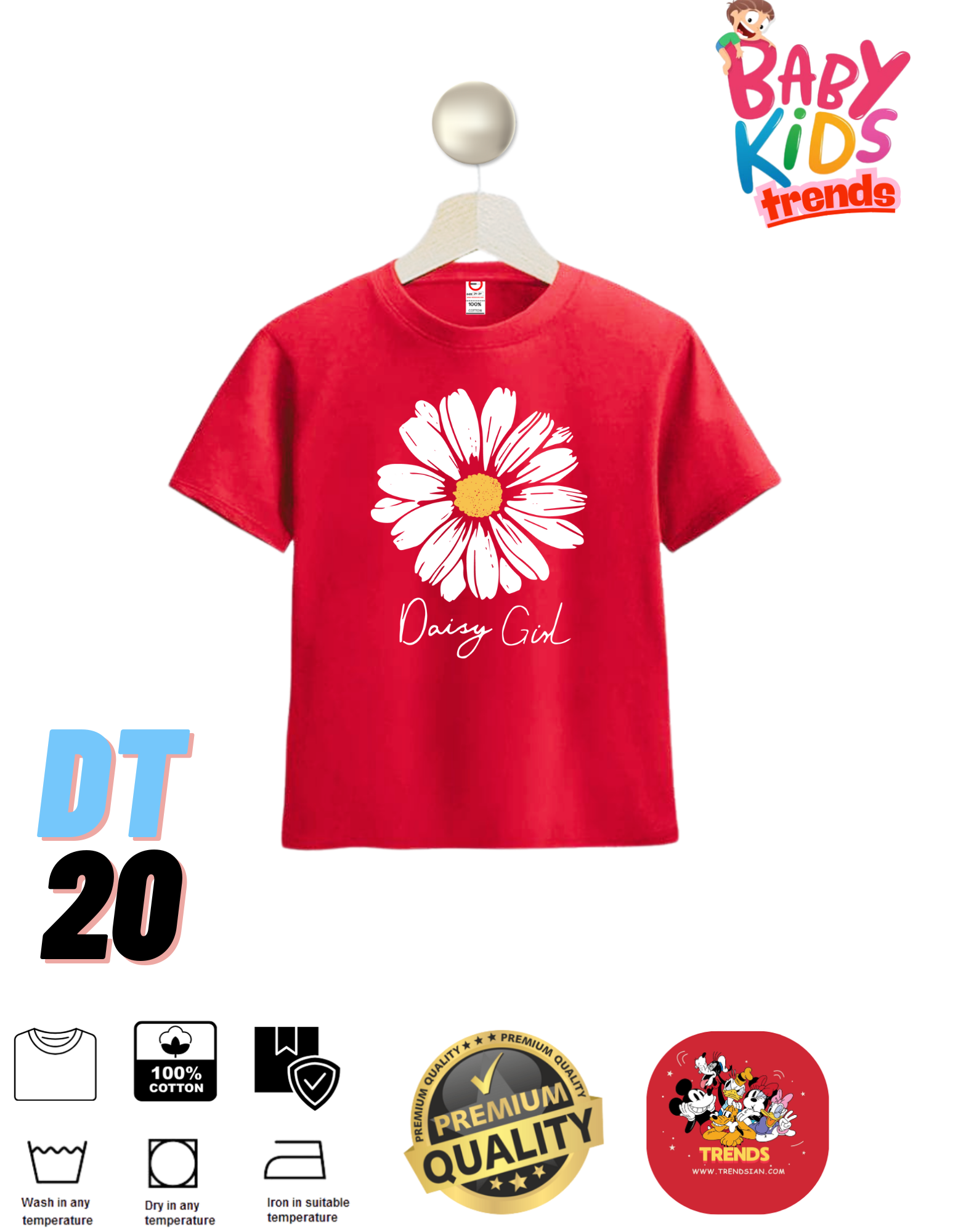 Beautiful Flower Baby & Kids Premium T-Shirts