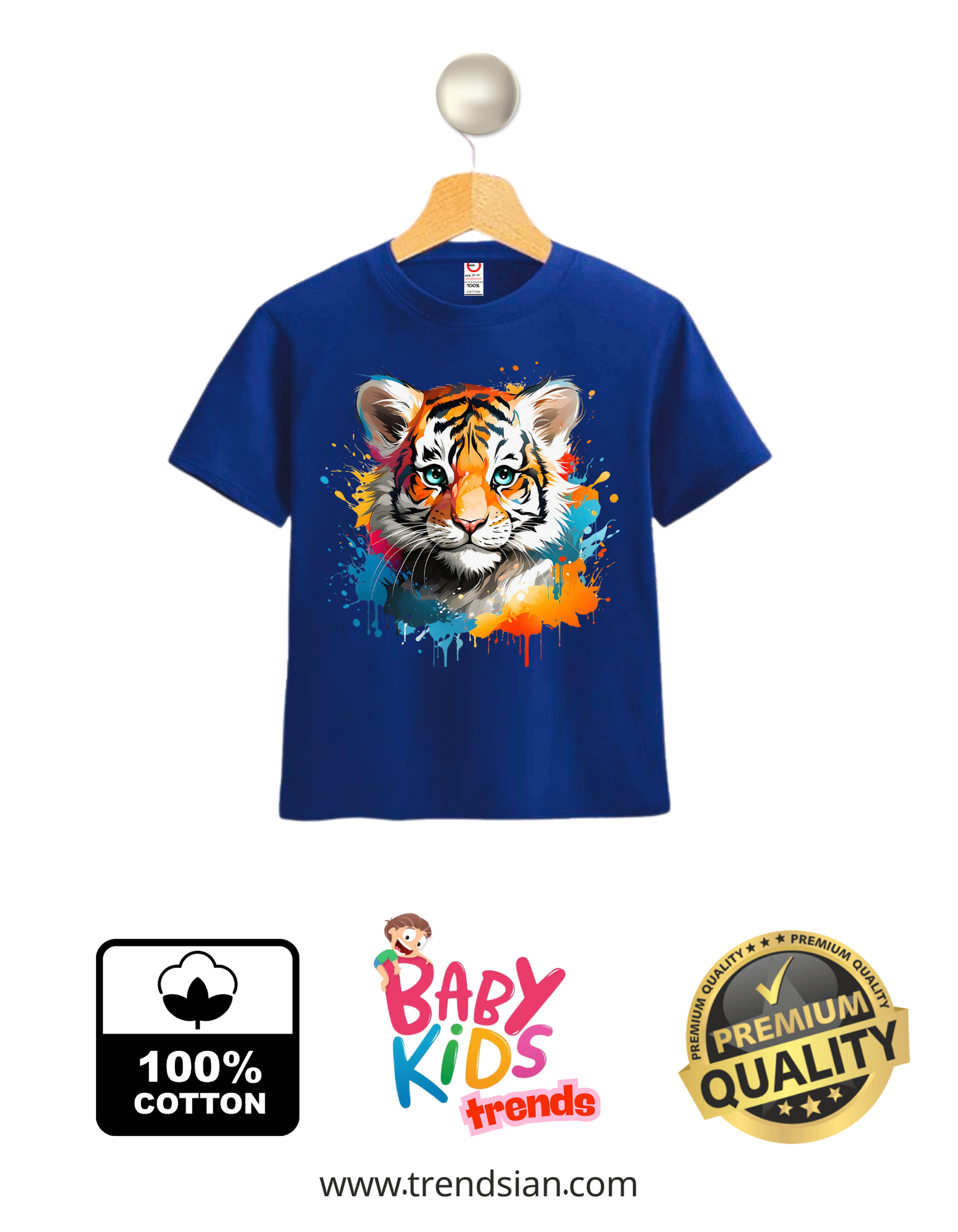 Tigers Baby & Kids Premium T-Shirts