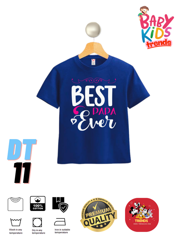 Best Papa Baby & Kids Premium T-Shirts