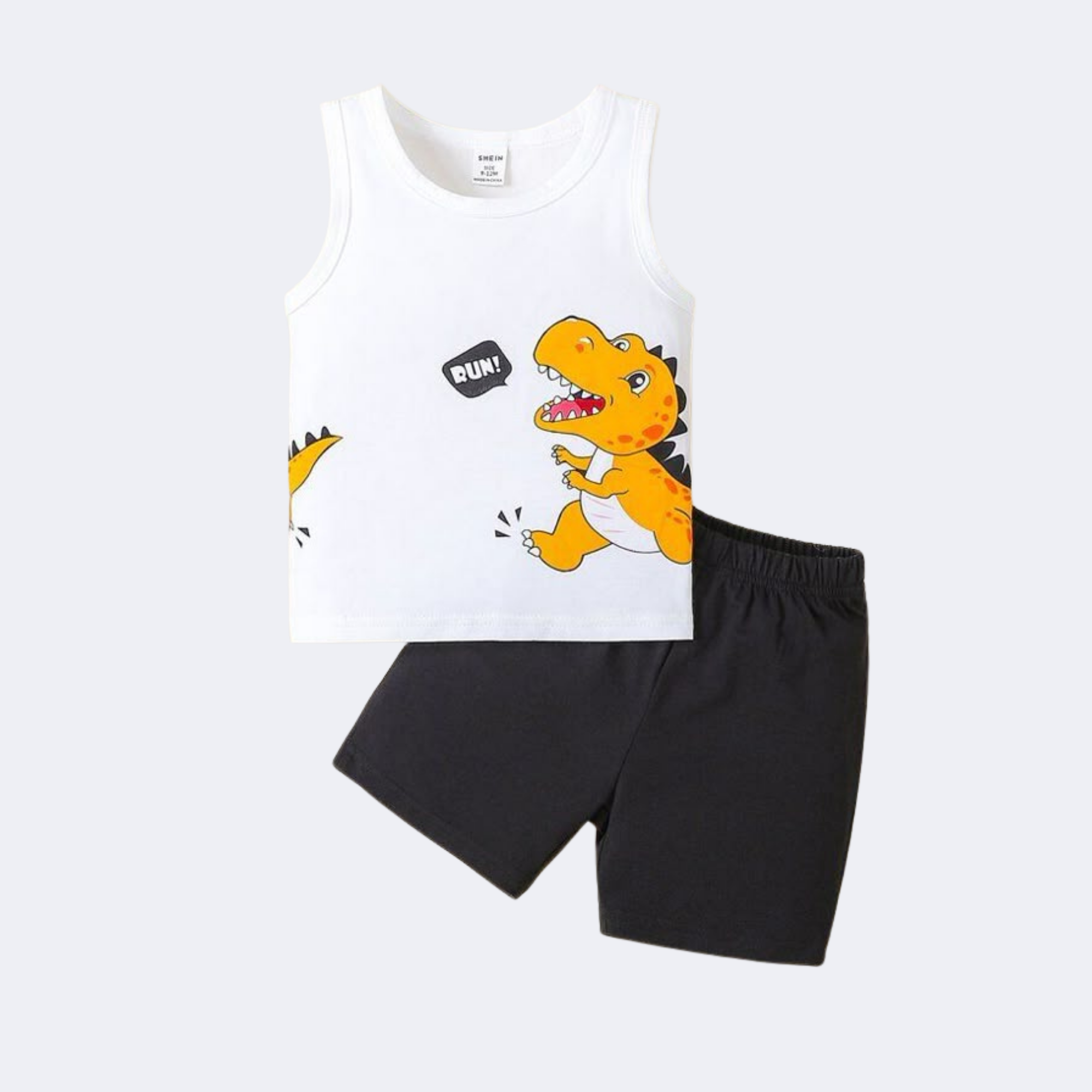 Kids' 2-Piece Dino-mite Style! Ready for a Summer Sprints and Play STSD