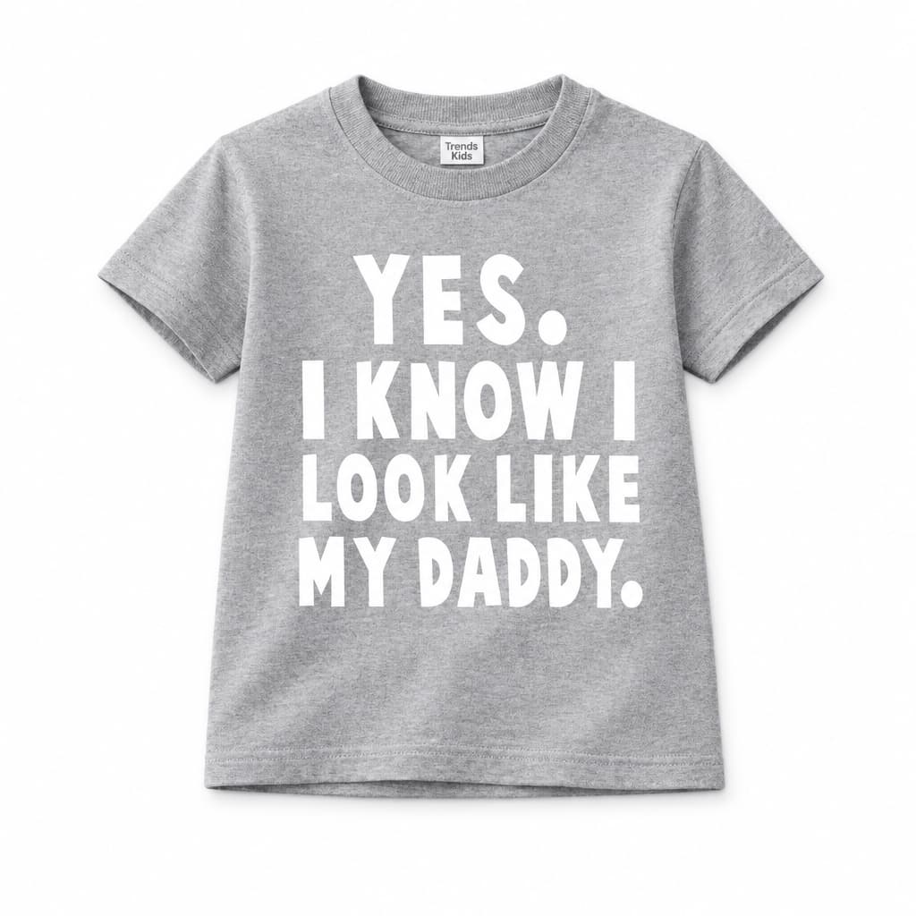 Premium T-Shirt Graphic   LOOK LIKE DADDY   Baby & Kids DTGE