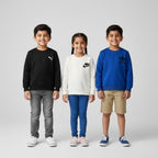 Kids Branded Sweatshirt Combo –3 Sweatshirt Premium 100% Terry Cotton