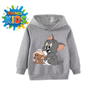 Tom & Jerry Kids Hoodie – BHG-134 | Cute Winter Sweatshirt | Trends Kids