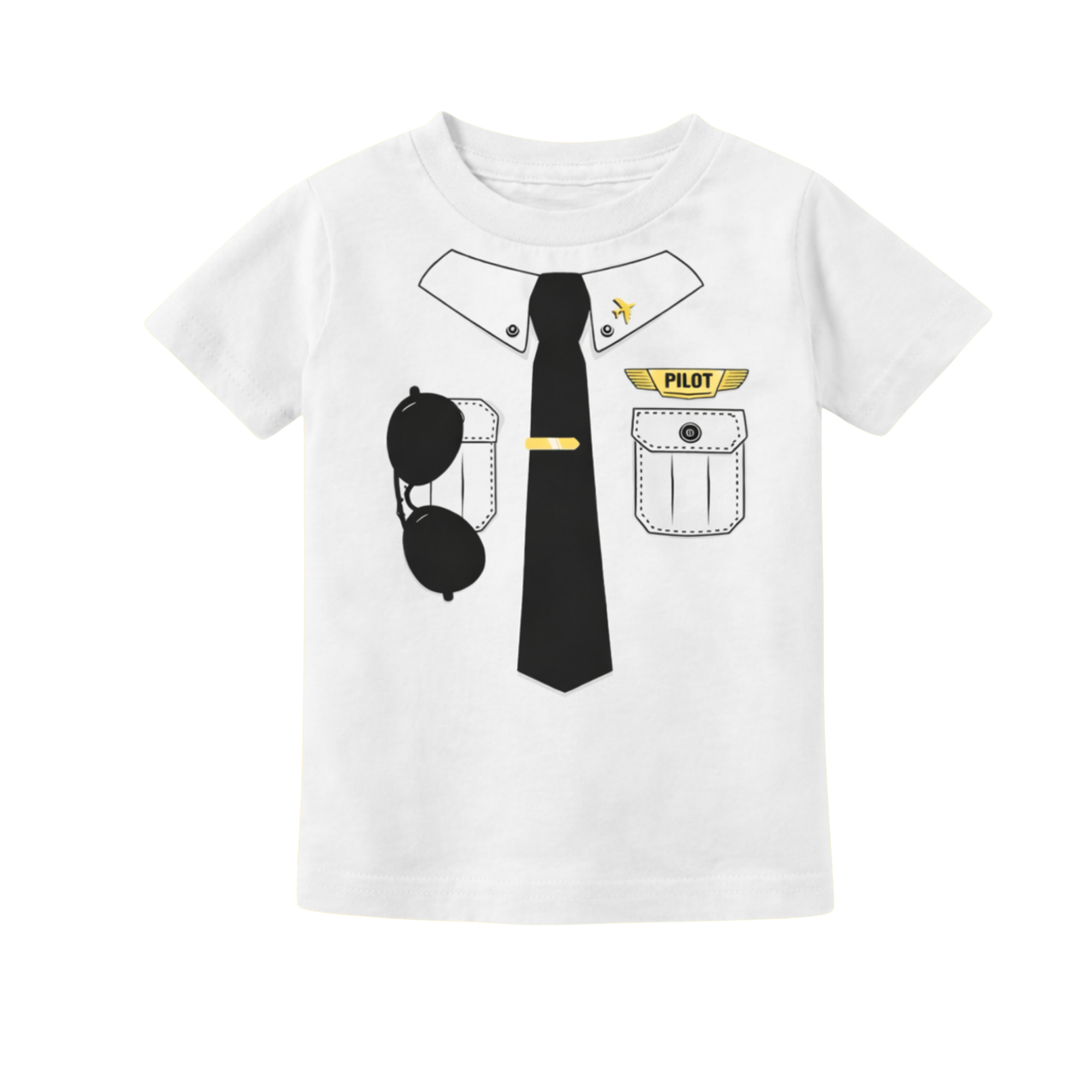 Premium   T-Shirt for Baby & Kids – Pilot Uniform Print DTW1