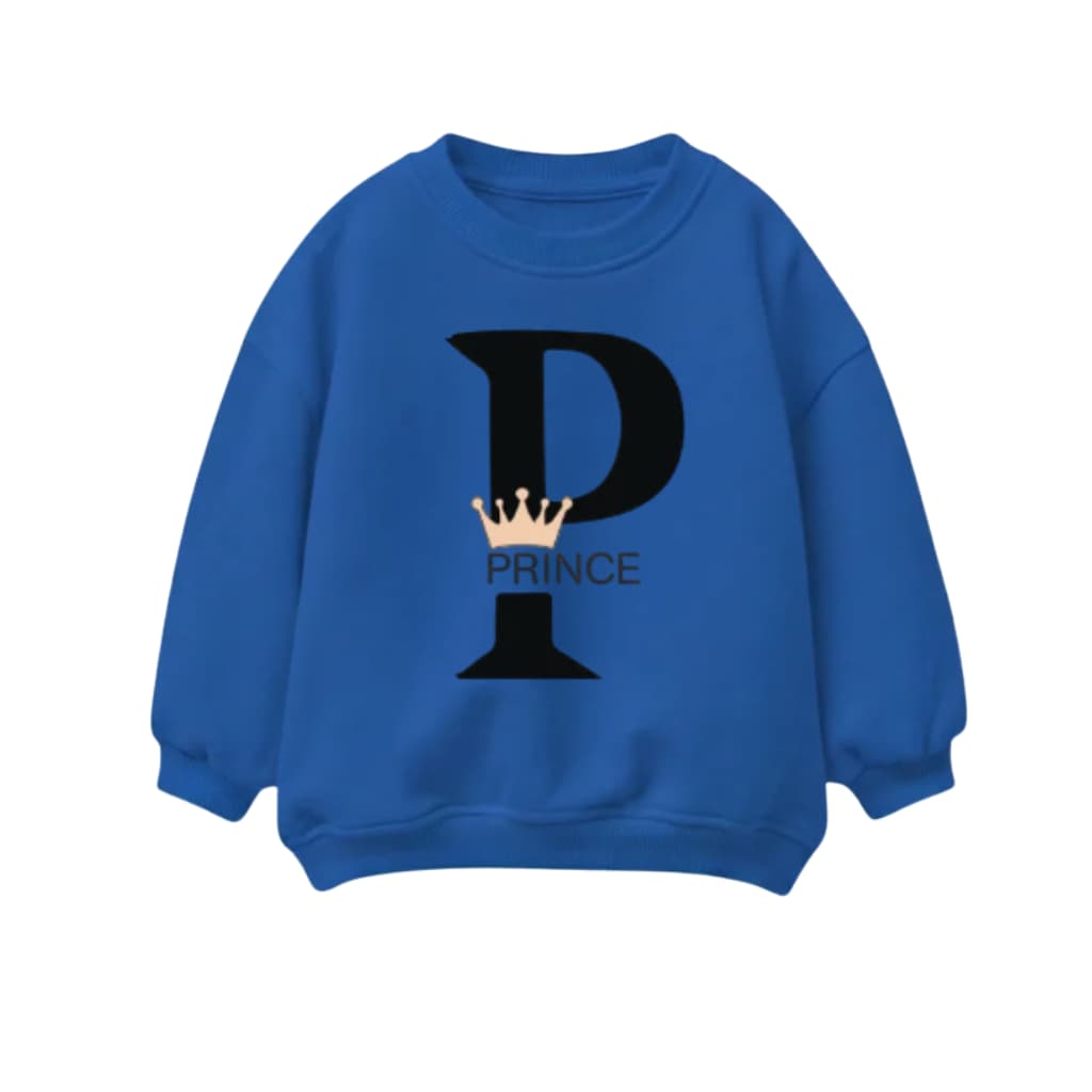 Blue Prince Printed Kids Sweatshirt | Trends Kids
