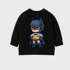 Kids – perfect for winter Boys & Girls Black Cotton Sweatshirt