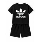 Cotton Kids  –Summer Children's Short Sleeve Shorts Set