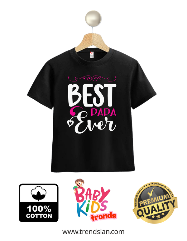 Best papa Baby & Kids Premium T-Shirts