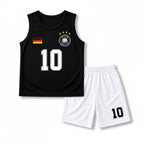 Germany #10 Kids Sports Set | Tank Top & Shorts 100% Cotton