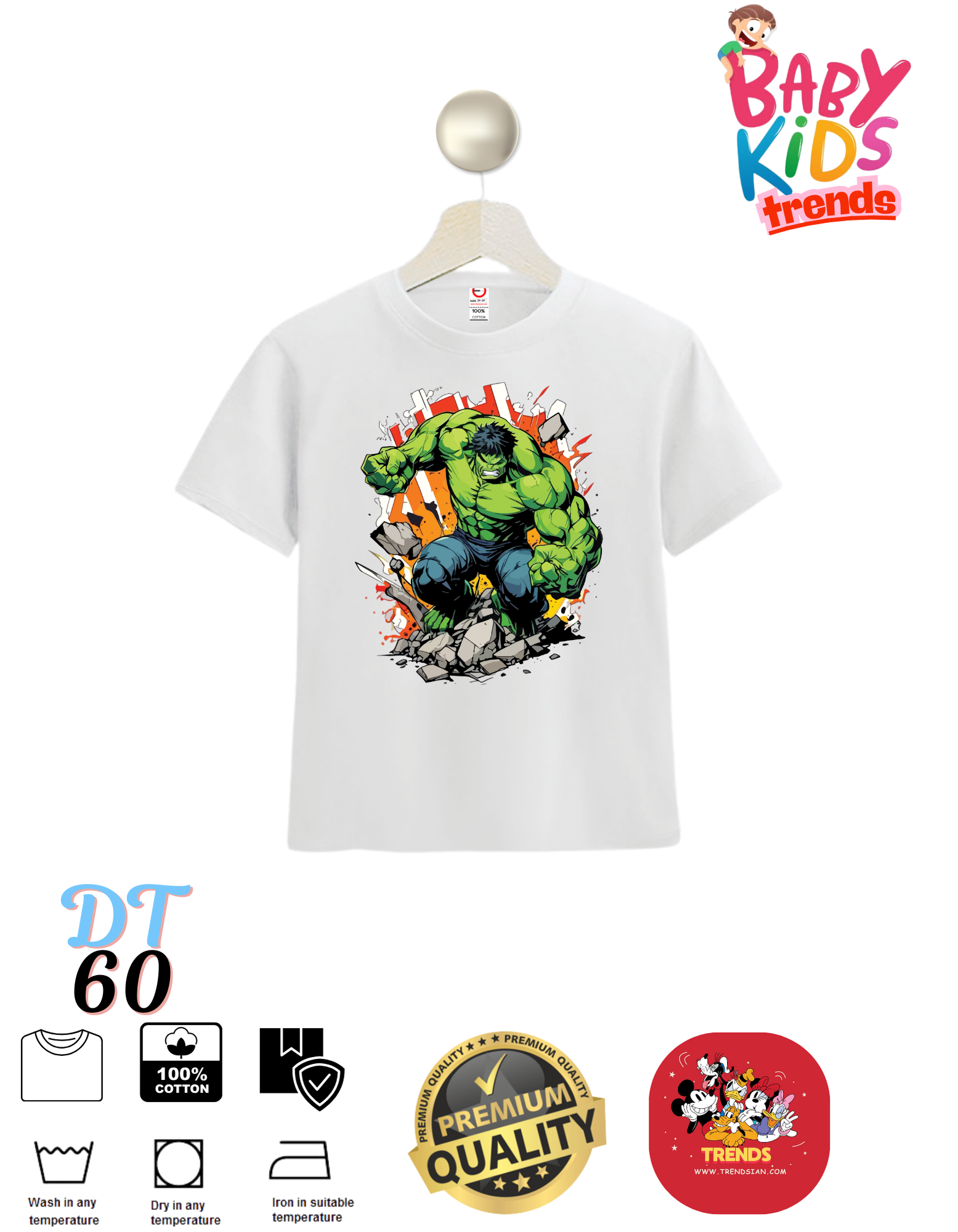 The Hulk  Baby & Kids Premium T-Shirts